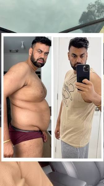 Personal healthy-lifestyle progress photos